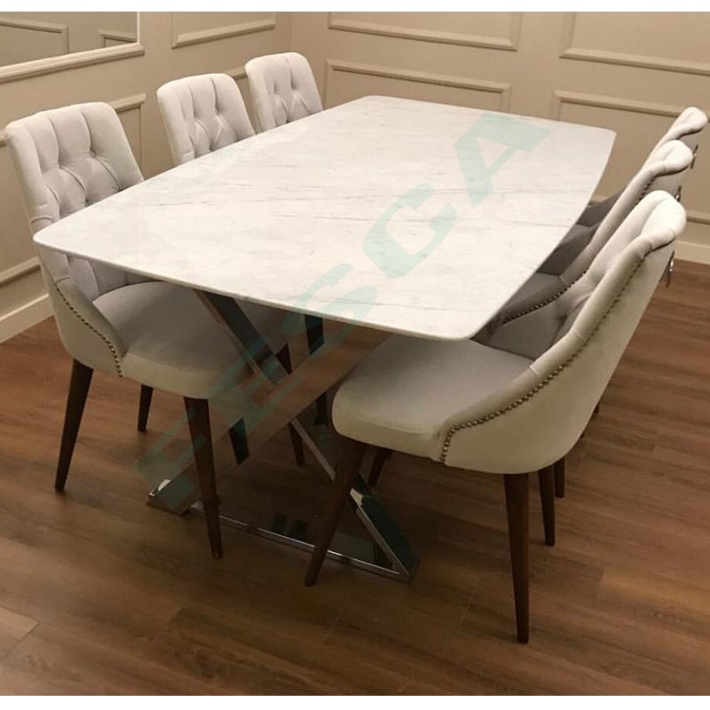 Snowy Marble Table 76